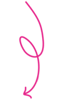 roze pijl